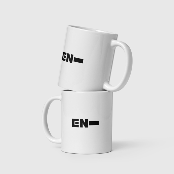 ENHYPEN White Glossy Mug
