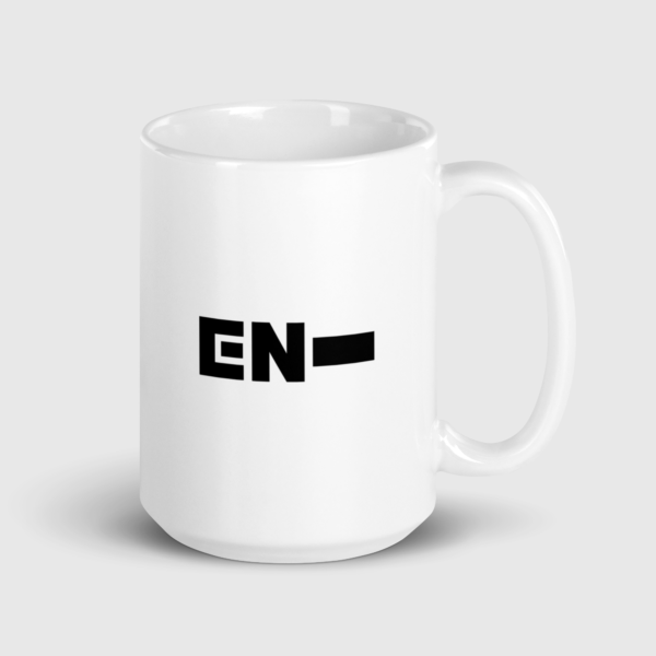 ENHYPEN White Glossy Mug - Image 4